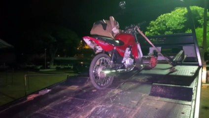 Motocicleta é recuperada durante ação da Polícia Militar