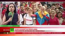 El dictador Nicolás Maduro se pronuncia tras la autoproclamación de Juan Guaidó como presidente