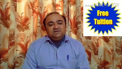 Free Tuition and coaching video