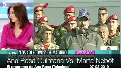 El vacile épico de Ana Rosa a Marta Nebot