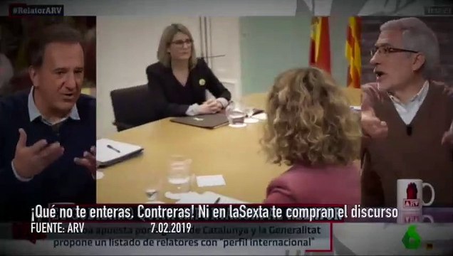 ¡Que no te enteras, Contreras! Ni Ferreras y Llamazares le compran su discurso pro-relator