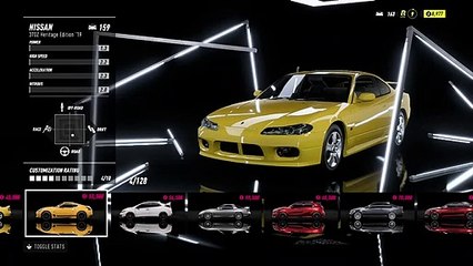 Need For Speed Heat Full Car List