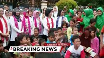 Kunjungi Pengungsi Banjir di Tangerang, Iriana Joko Widodo Beri Bantuan Logistik