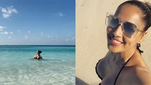 Bipasha Basu का Karan Singh Grover संग Beach Look Viral | Boldsky
