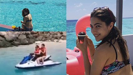 Sara Ali Khan का Mother Amrita संग JET SKI Enjoy करते VIDEO VIRAL | Boldsky