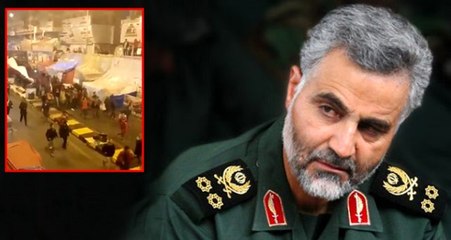 İranlı komutanın öldürülmesinden sonra Bağdat'ta sevinç gösterileri düzenlendi