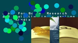 About For Books  Research and Evaluation in Counseling  For Kindle