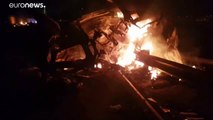 Video: Kasım Süleymani ve Haşdi Şabi başkan yardımcısına yönelik saldırının görüntüleri yayımlandı