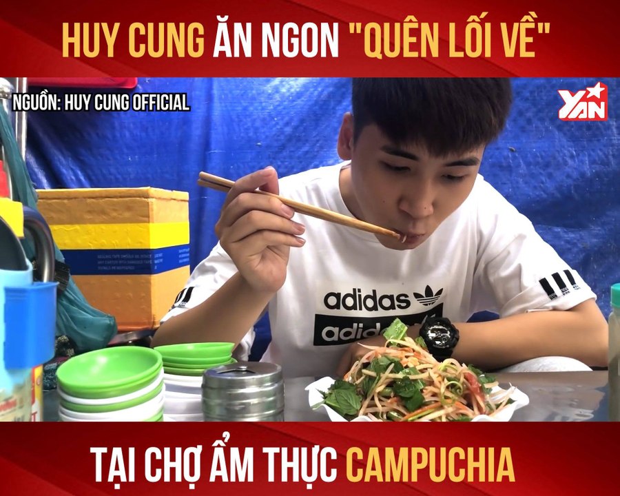 HUY CUNG ĂN NGON ''QUÊN LỐI VỀ'' TẠI CHỢ ẨM THỰC CAMPUCHIA II YANNEWS
