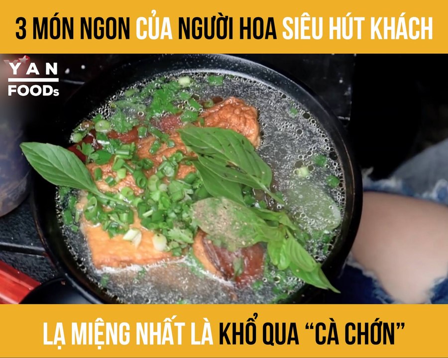 3 MÓN NGON CỦA NGƯỜI HOA SIÊU HÚT KHÁCH LẠ MIỆNG NHẤT LÀ KHỔ QUA ''CÀ CHỚN'' II YANNEWS
