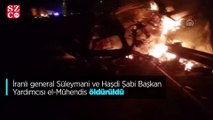 İranlı komutan Süleymani'ye düzenlenen saldırı sonrası ilk görüntü