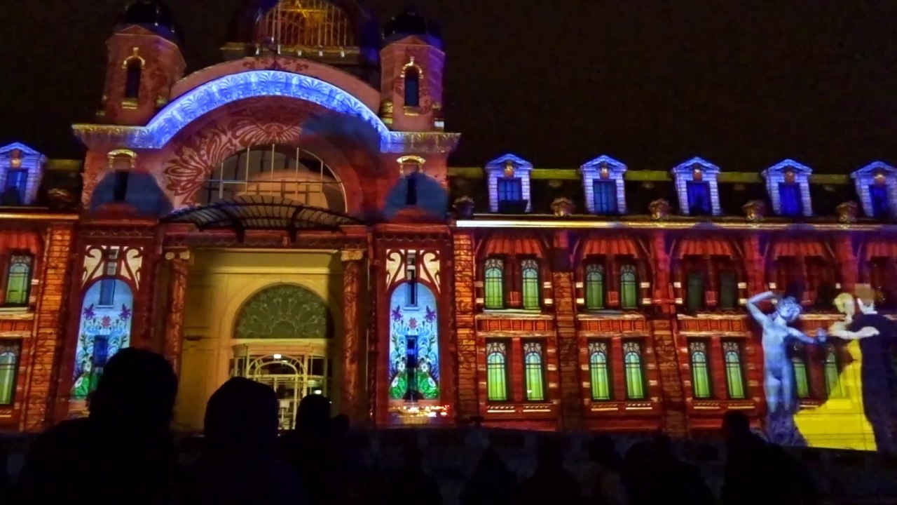 Spectacle son et lumière d'Evian-les-Bains