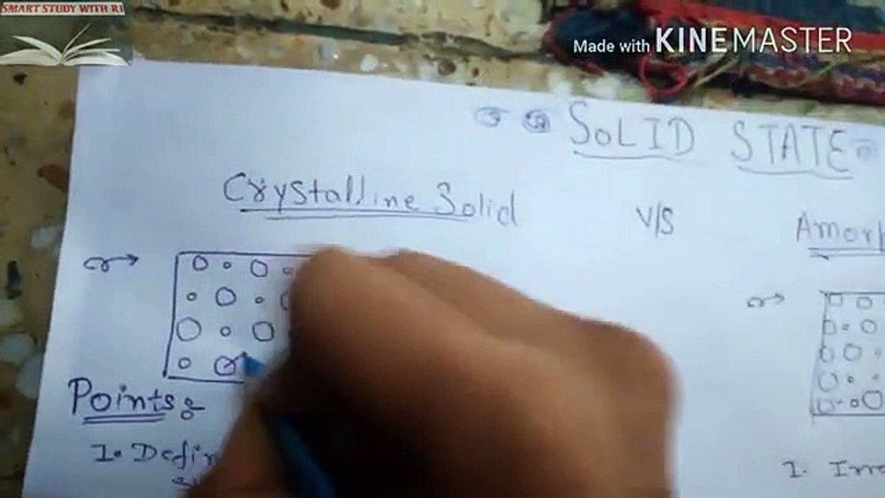 Solid state chapter class 12th|crystallization in solids|amorphous solids|solid state chemistry.
