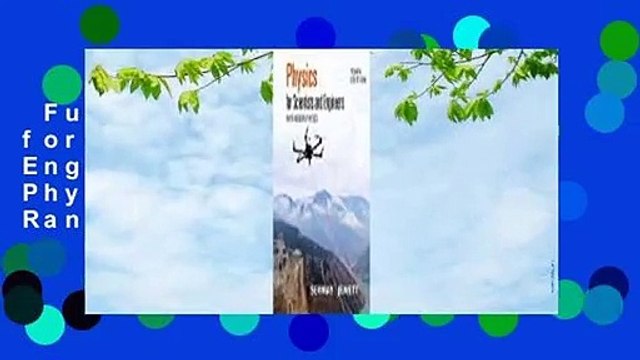 Full E-book Physics for Scientists and Engineers with Modern Physics Best Sellers Rank : #3