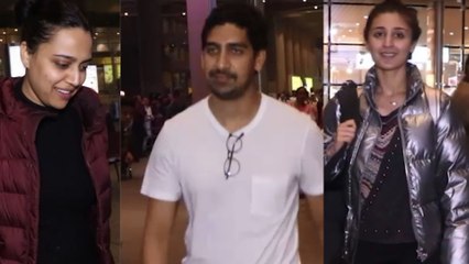 Spotted Swara Bhasker, Anita Hassanandani, Ayan Mukerji And others at the Airport