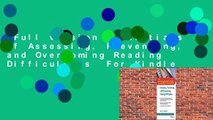 Full version  Essentials of Assessing, Preventing, and Overcoming Reading Difficulties  For Kindle