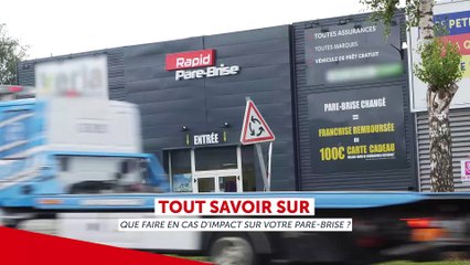 Que faire en cas d’impact sur votre pare-brise ?