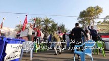 متظاهرون عراقيون يغنون ويرقصون في بغداد بعد مقتل سليماني