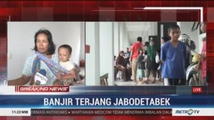 Korban Banjir Cengkareng Butuh Bantuan Air Bersih