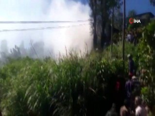 Sri Lanka'da uçak düştü: 4 ölü