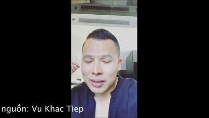Vũ Khắc Tiệp livestream
