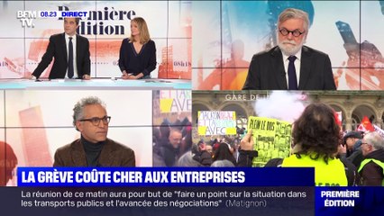 La grève coûte cher aux entreprises - 03/01
