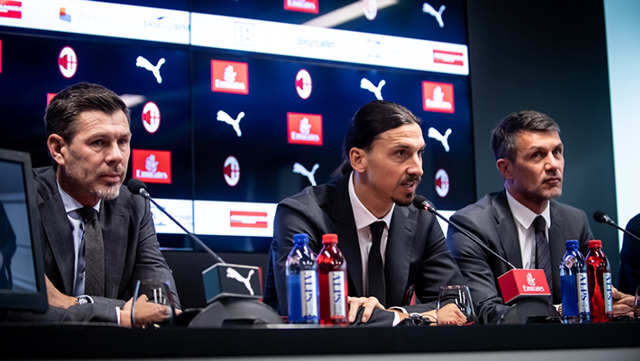 #IZBACK: la conferenza stampa di Ibra