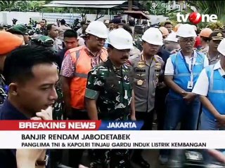 Descargar video: Panglima TNI dan Kapolri Tinjau Gardu Induk PLN di Kembangan