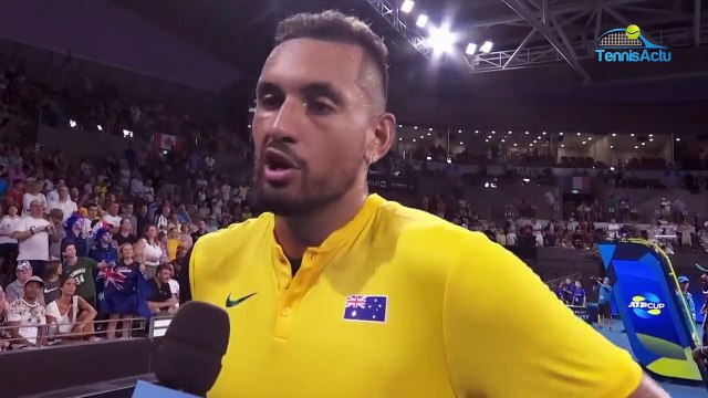 ATP Cup 2020 - Nick Kyrgios in tears over Australian bushfires : It's bigger than tennis