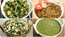 6 HEALTHY Vegetables For Winter | Winter Special Recipes | Undhiyu | Palak Ka Saag | Meethi Ki Sabzi
