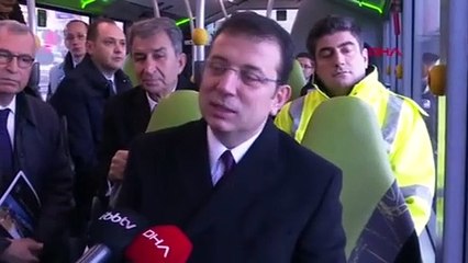 İmamoğlu'ndan İstanbullulara Metrobüs müjdesi