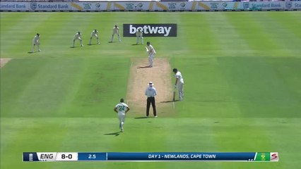 Crawley falls early for England