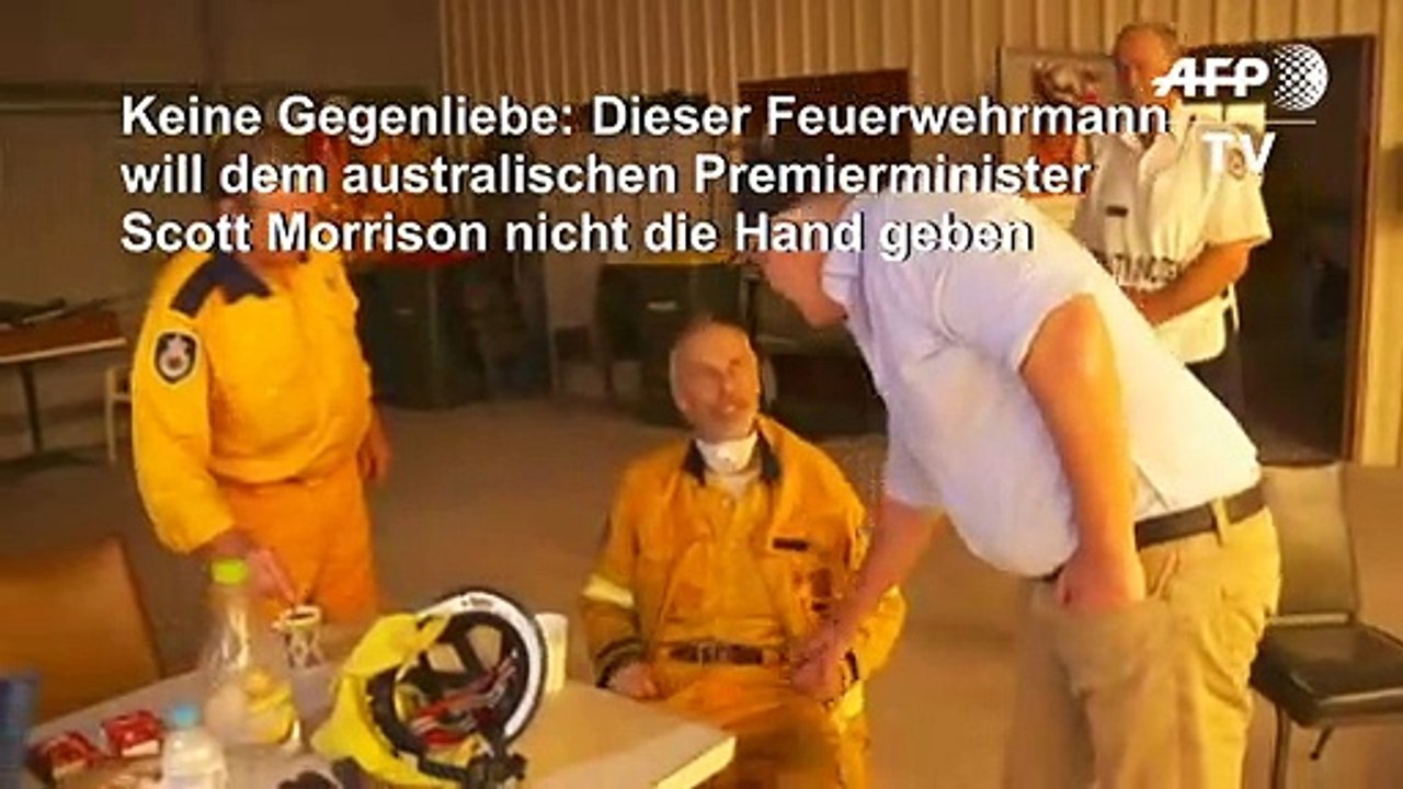 Dorfbewohner dissen australischen Premier Morrison