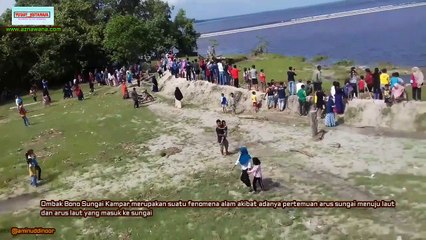 Fenomena Alam Dahsyatnya Ombak Bono Di Sungai Kampar Kepulauan Riau