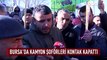 Bursa'da kamyon şoförleri kontak kapattı