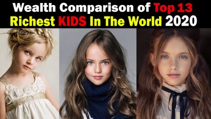 13 Richest Kids in the World 2020 - Data is Beautiful