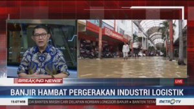 Banjir Hambat Pergerakan Industri Logistik