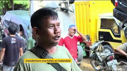 Inondations mortelles en Indonésie