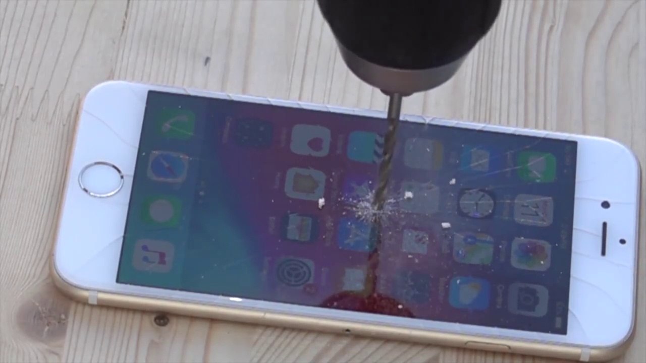 EXPERIMENT- DRILL vs iPHONE