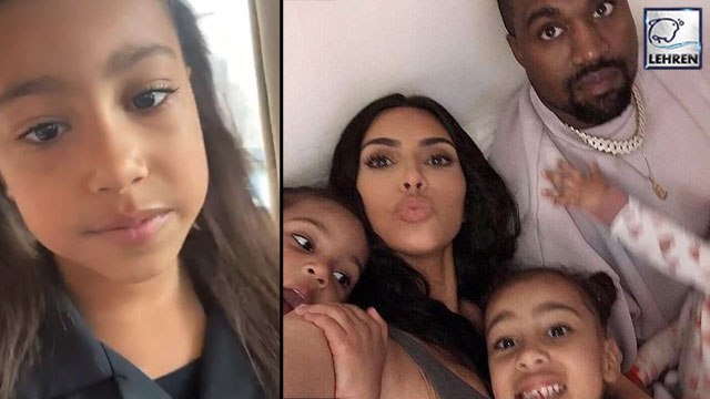 Kim Kardashian’s Daughter North West Wishes Fans Happy Holidays!