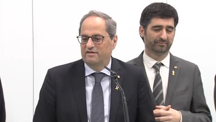 Torra intentará hablar con Sánchez al margen de la mesa de diálogo