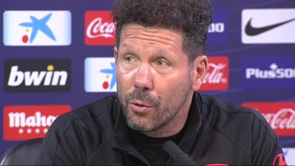 Diego Pablo Simeone: "Siempre me han entusiasmado las características de Lemar"