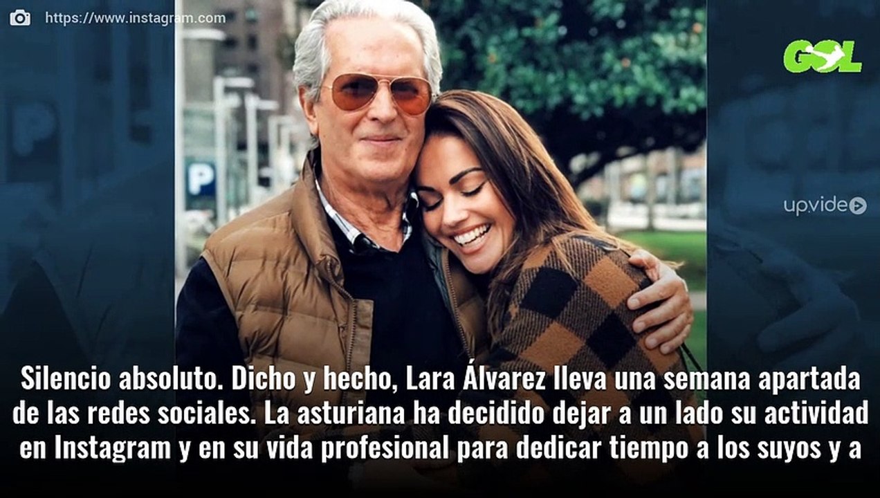 La “¡impactante!” foto de Lara Álvarez “¡con 20 kilos más que ahora!”