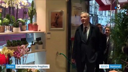 Grève contre la réforme des retraites : les commerçants sont fragilisés