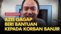 Azis Gagap Kunjungi dan Beri Bantuan kepada Korban Banjir di Kampung Karang Mulya, Karang Tengah, Tangerang