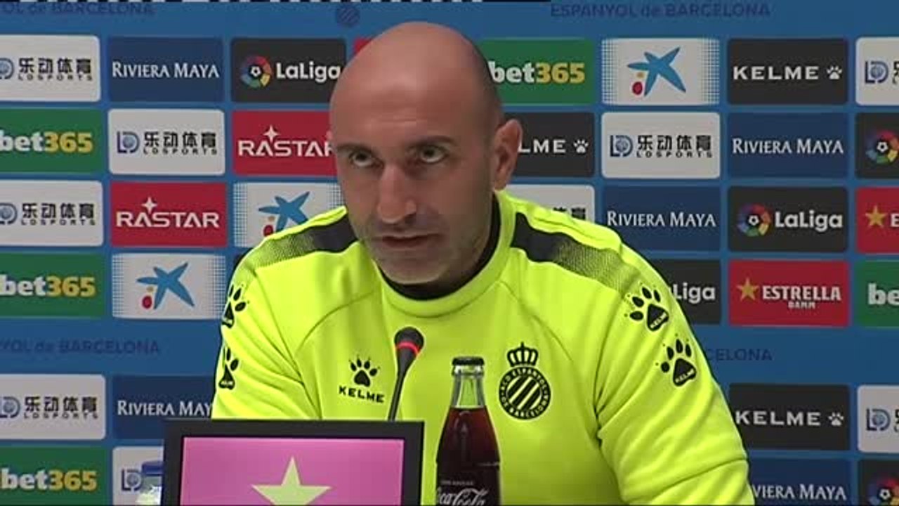 Abelardo: "Estoy convencido de que mañana vamos a hacer un gran partido"