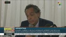 teleSUR Noticias: Evo Morales denuncia atropellos de Áñez