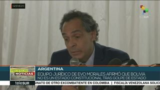teleSUR Noticias: Evo Morales denuncia atropellos de Áñez