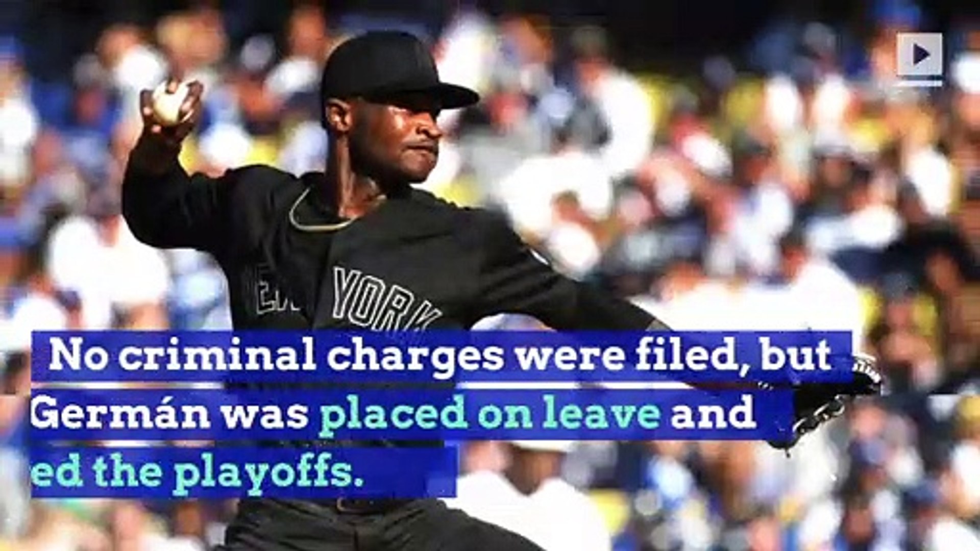 Yankees' Domingo German suspended 81 games for violating MLB domestic  violence policy – New York Daily News