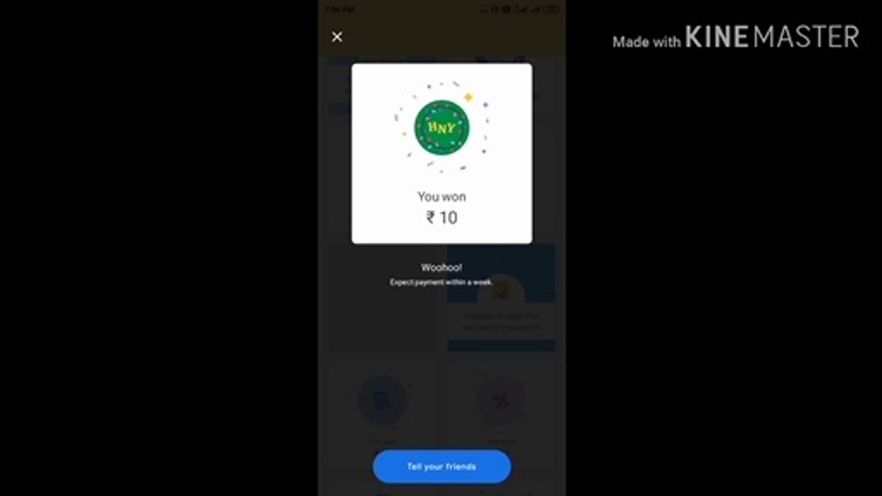 #Gplus2! Thanksgoogle, google pay extra cash back.